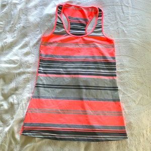 Pink and gray active shirt